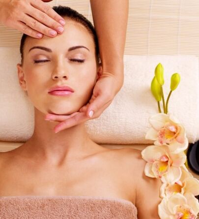 Massagem facial